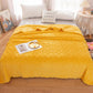 Soft Warm Reversible Faux Long Plush Blanket