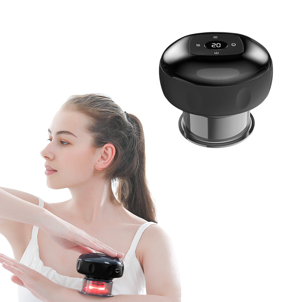 3-in-1 Electric Cupping Massager with Heat and Scraping