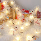 5M Christmas LED Garland with 50 Warm White Lights for Indoor Outdoor Tree Decoration