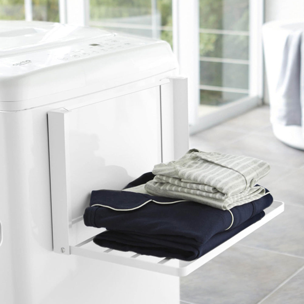 Foldable Storage Shelf for Washing Machine and Refrigerator