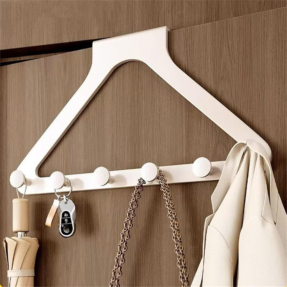 Over The Door Hook Rack Heavy Duty Door Back Hanging Hook Storage Organizer No Drill