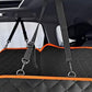 Dog Seat Cover Waterproof Scratchproof Hammock with Side Flaps for SUVs Trucks