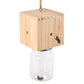 Wood Carpenter Bee Trap For Outside Cube Style Nature Hanging Carpenter Bee Traps