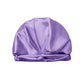 Simulated Silk Pillowcase Set With Sleeping Bonnet Hair Scrunchy