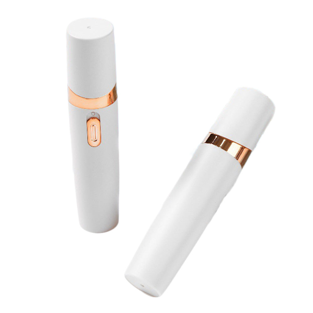 Electric Hair Epilator USB Rechargeable Hair Removal Lipstick Style Hair Remover
