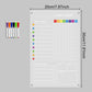 Acrylic Chore Chart Board Clear Dry Erase Checklist Chore Boars For Family Reward Chart