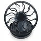 Solar Powered Clip-on Hat Fan for Outdoor Activities