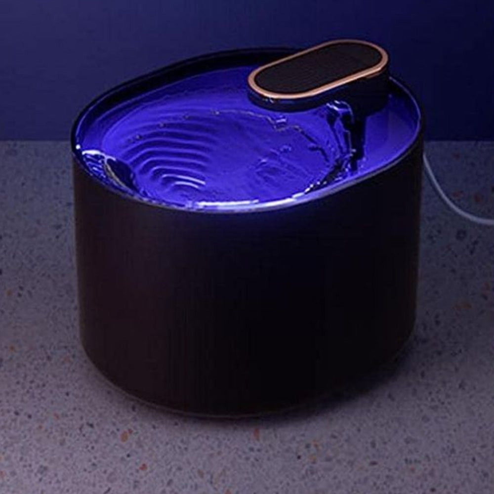 Pet Smart Water Fountain Automatic Shut Off with Red Light Indicator