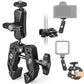 2Pcs Super Clamp Camera Clamp Mount Monitor With Action Camera Adapter Phone Clamp Mount