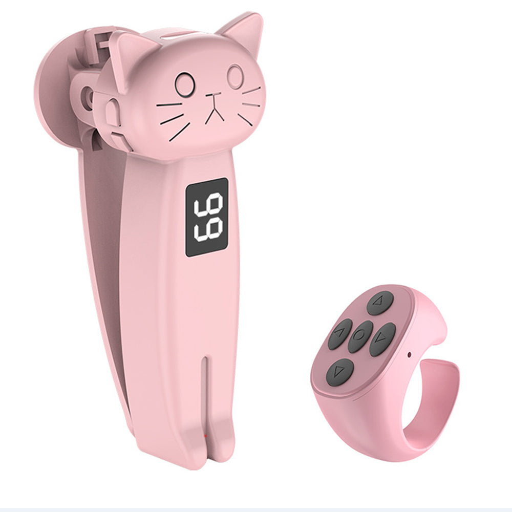 Bluetooth Remote Auto Page Turner and Clicker for Kindle Tablet Phone