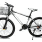Foldable Bicycle Basket Front and Rear Hanging Storage Rack for Mountain Bike
