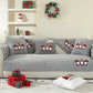 Christmas Sherpa Fleece Slipcover Protector Sofa Throw Cover Soft Thick Cozy Sofa Throw