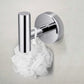 2Pcs Stainless Steel Wall Mounted Bathroom Towel Robe Hook