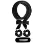 4PCS Heatless Hair Curler Set Overnight Heatless Curling Set With Scrunchies And Clip