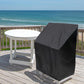 2Pcs Outdoor Garden Furniture Stackable Chair Cover