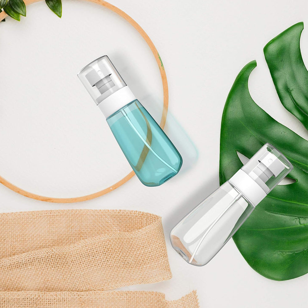 3 Pack 60ml Fine Mist Travel Spray Bottles with Leakproof Seals