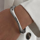 3Pcs Women Chunky Gold Bangle Bracelets Wide Wrist Cuff Stackable Fashion Jewelry Gift