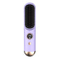 Cordless LCD Hair Straightening Brush 2-in-1 Portable Styling Tool for Travel