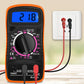 Digital Multimeter DC AC Voltmeter and Ohm Volt Amp Meter for Voltage Current Resistance