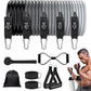 11Pcs Resistance Band Set Yoga Pilates Abs Exercise Fitness Tube Workout Bands