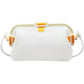 Water-resistant Foldable Silicone Beach Bag with Handle for Camping Seaside