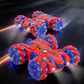 Dual Control 360 Degree Gesture Sensor RC Stunt Car with LED Lights