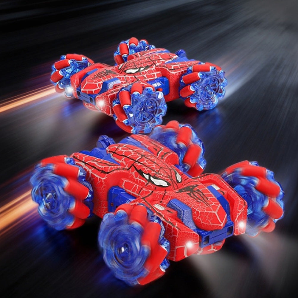 Dual Control 360 Degree Gesture Sensor RC Stunt Car with LED Lights