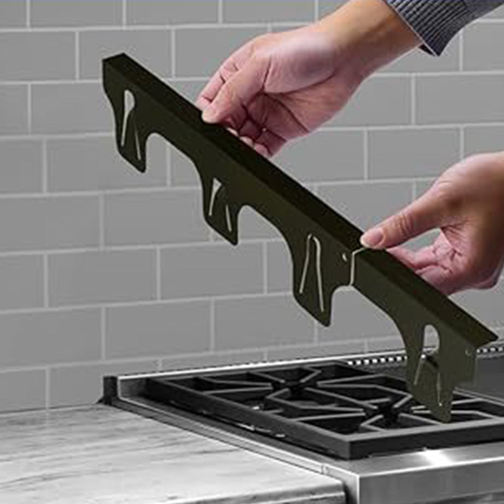 4Pcs Stainless Steel Adjustable Stove Counter Gap Filler Covers for Kitchen