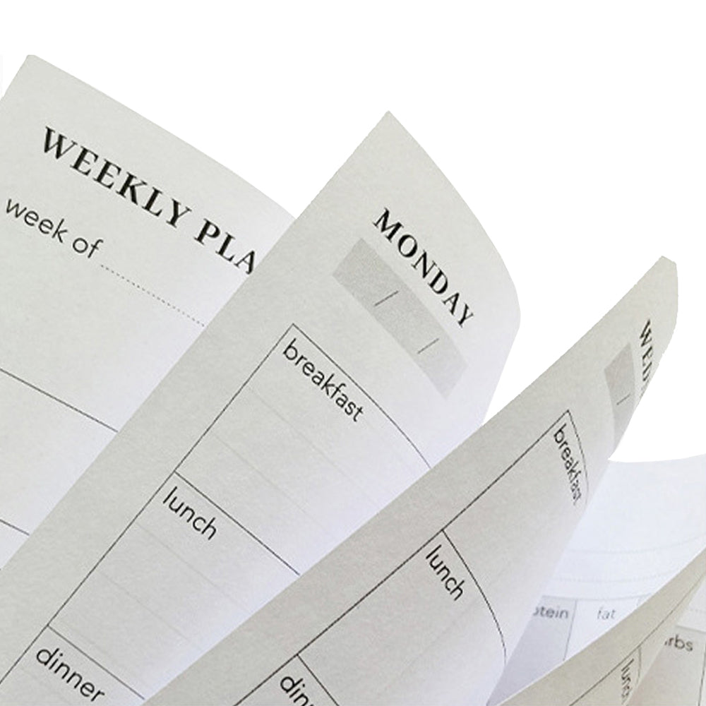 A5 Daily Exercise Planner Log Book for Women & Men