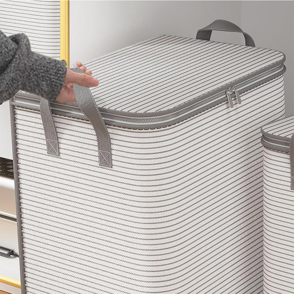 Large Capacity Clothes Quilt Blanket Storage Bag with Zipper