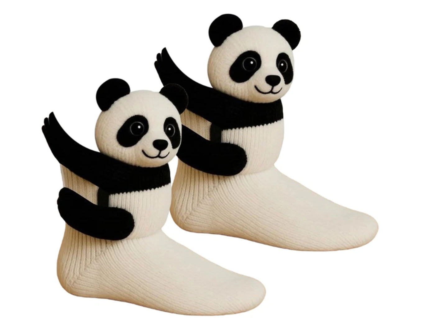 Funny 3D Knitted Animal Socks Adorable Christmas Gift
