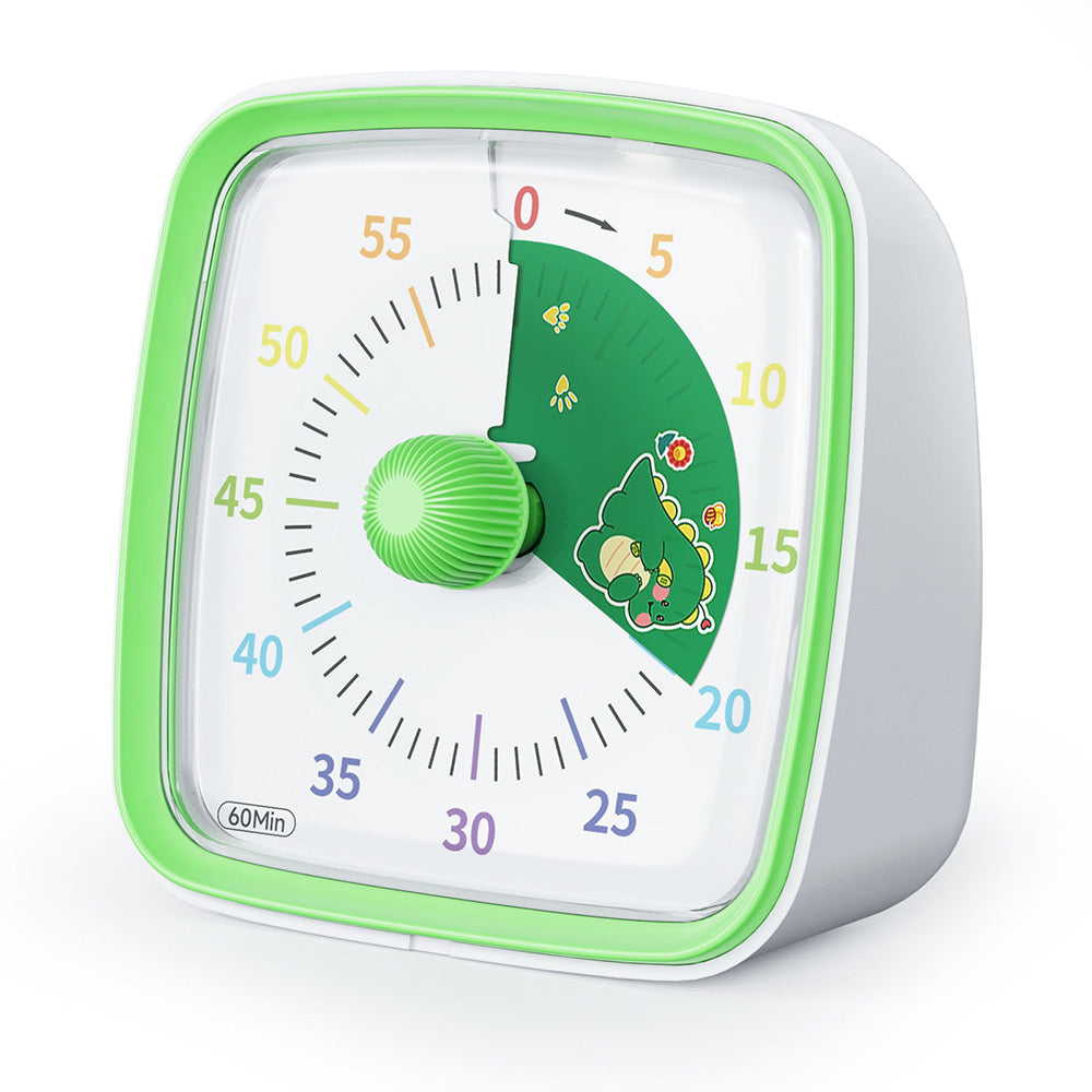 60 Minutes Visual Analog Timer Countdown Clock Time Management Tool