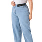 Elastic Side Buckle Belt for Jeans Pants Unisex Adults Adjustable Waistband Stretch