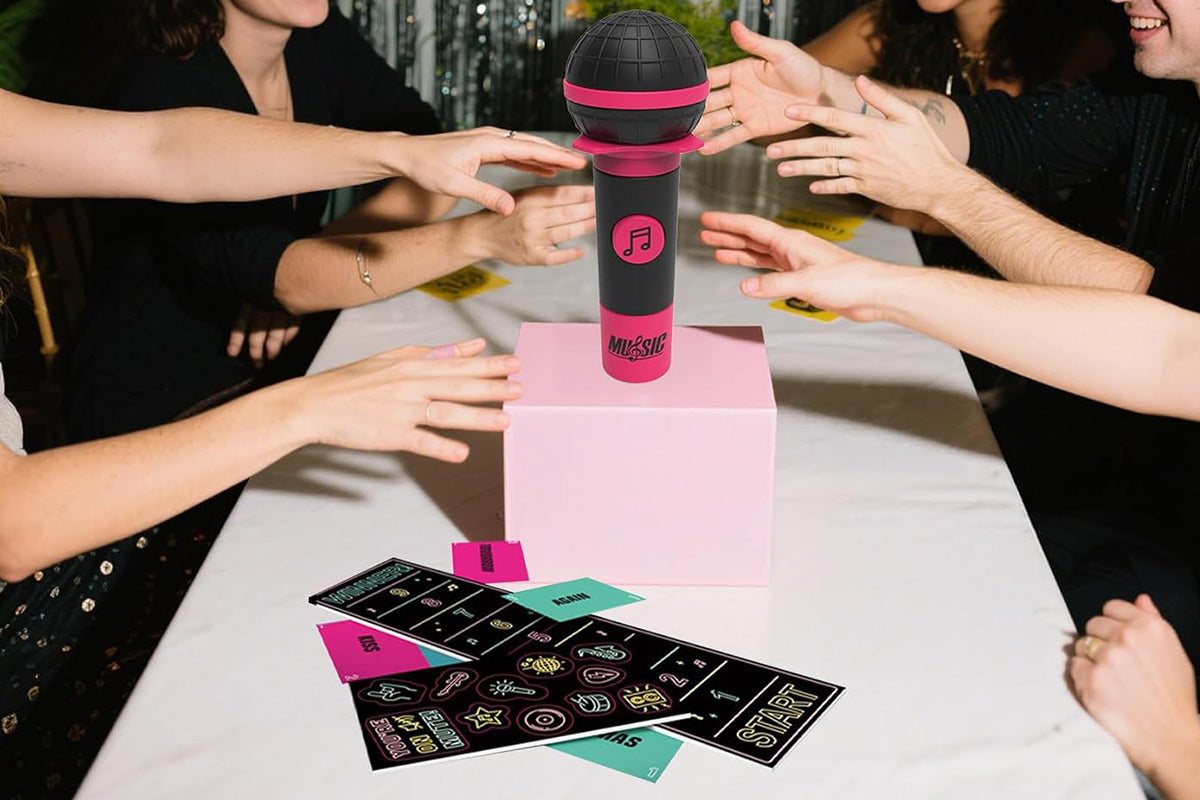 Microphone Karaoke Party Game Card Set for Family Board Game