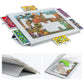 Puzzle Board with 6 Sliding Drawers Foldable Felt Puzzle Table Up to 1000 Pieces