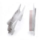 White Cat Ear Pet Door Frame for Interior Door