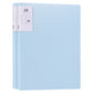 2 Pack A4 Sheet Protector Binder 40 Page Clear Folder for Certificates Posters