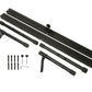 Folding Double Braced X Piano Keyboard Stand Adjustable Height Piano Stand