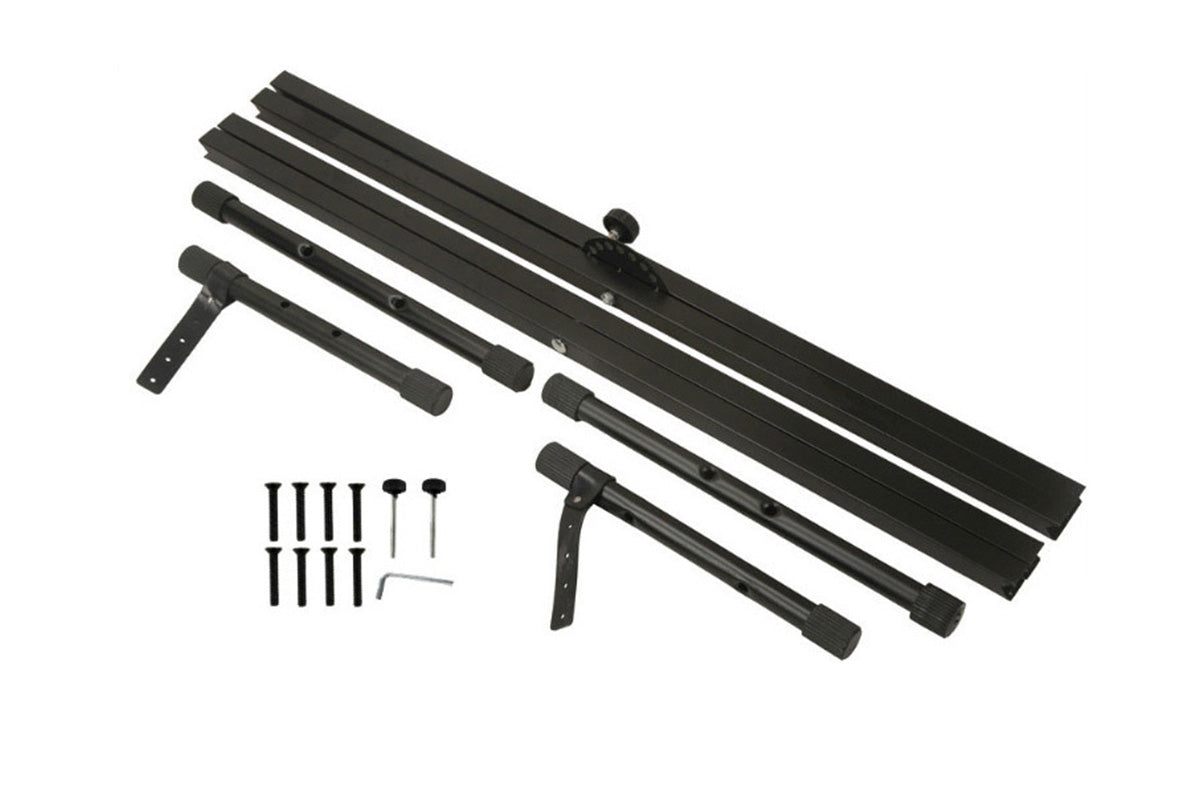 Folding Double Braced X Piano Keyboard Stand Adjustable Height Piano Stand