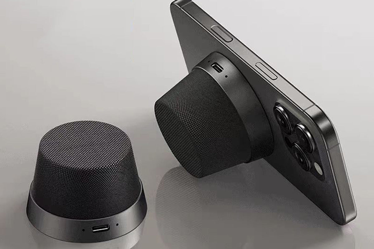 2-in-1 Portable Bluetooth Speaker and Phone Stand for Birthday Christmas Gift