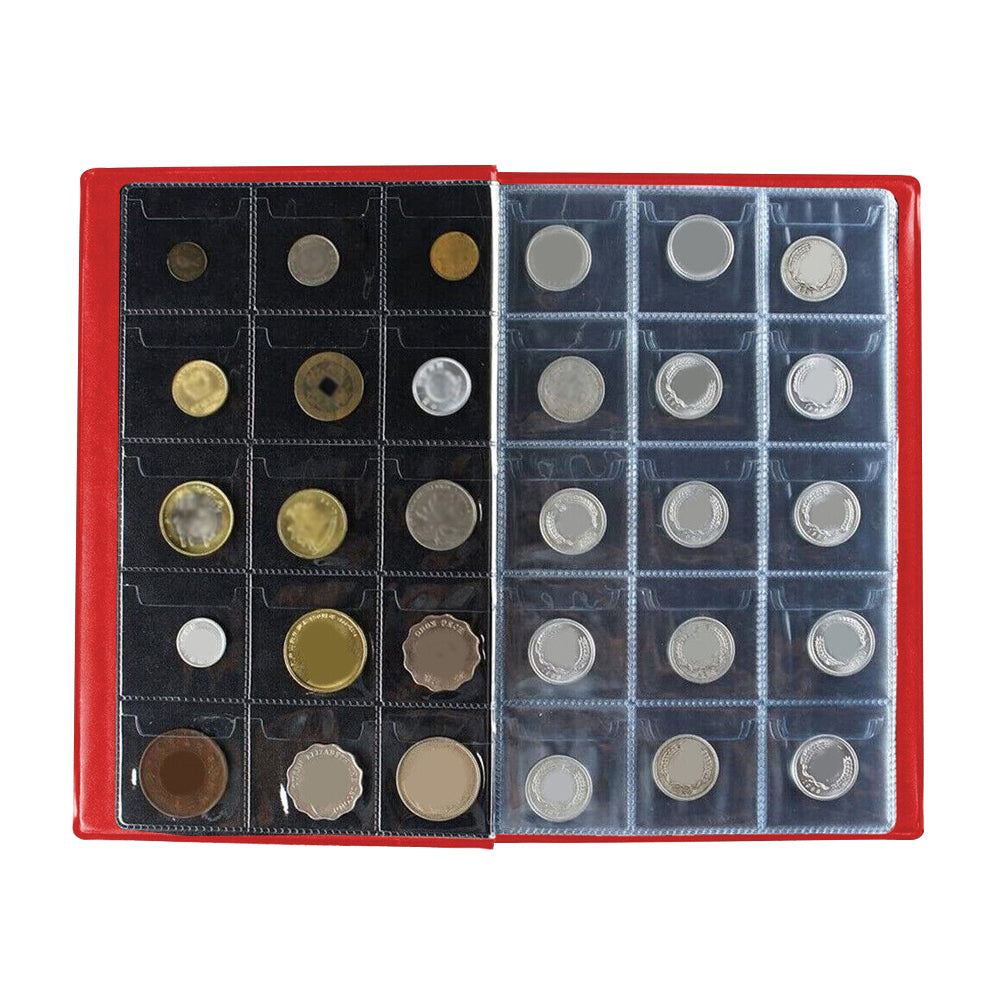 240 Grid Pockets Coin Collection Book Coin Collection Album
