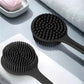 Long Handle Silicone Body Scrubber Shower Brush Set Bath Brush