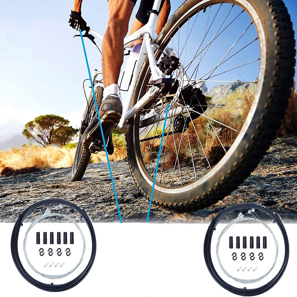 Universal Bike Brake Cable Housing Kit for Mountain Bike Road Bikes Bicycle Cycling