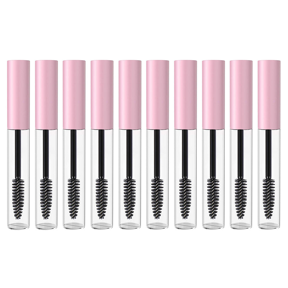 10 Pack 10ml PETG Empty Mascara Tubes with Wands and Inner Stoppers