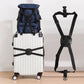 2 Pcs Adjustable Elastic Luggage Strap Suitcase Bungee Connector Travel Strap Quick Release