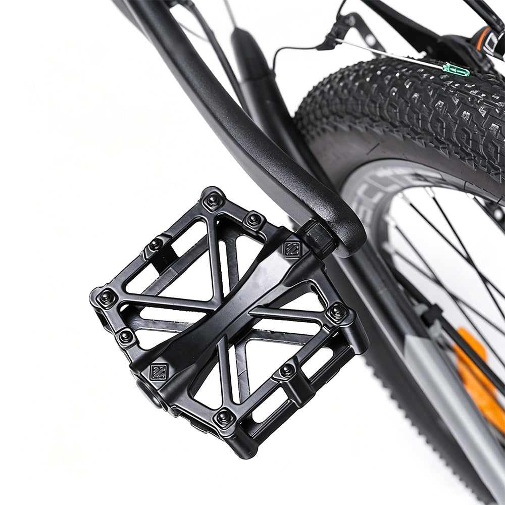 Antiskid Aluminum Alloy Bike Pedals Wide Platform Lightweight Bicycle Pedals for MTB Road Bikes