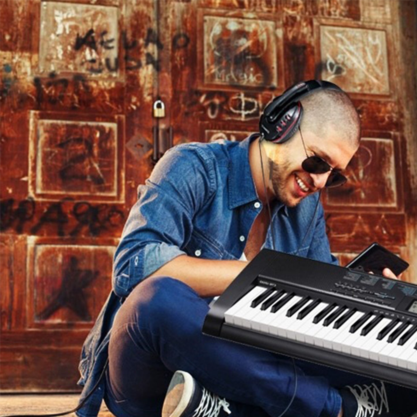 3.5mm LED Wired Gaming Headset with Microphone