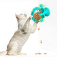 Interactive Pet Treats Dispenser Toy 360 Degrees Rotating Windmill Toy Slow Pet Feeder
