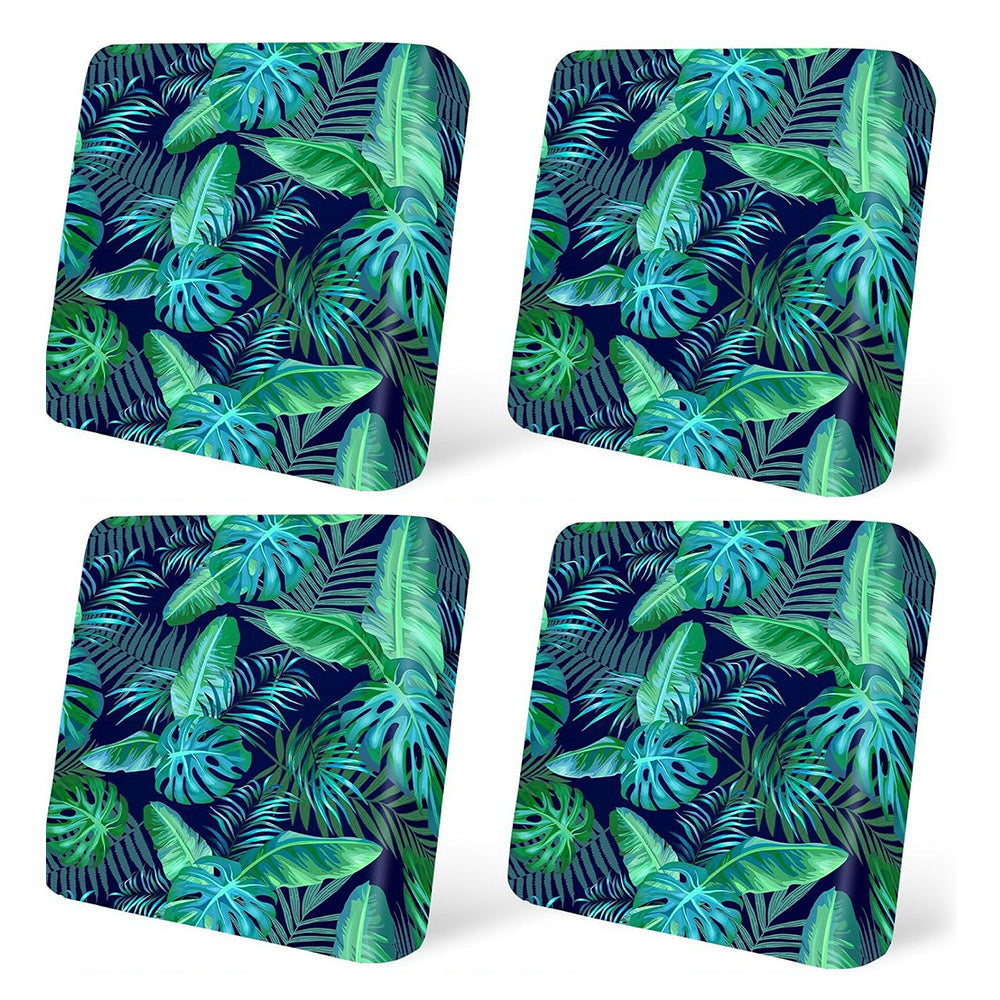 4Pcs Patio Cushion Covers Stretchable Outdoor Seat Cushion Covers for Furniture