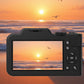 5K Dual Screen Digital Camera 80MP 18X Zoom Autofocus Video Camera